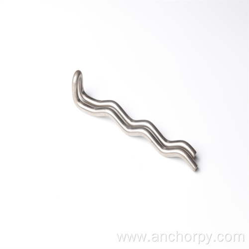 Heat-resistant steel anchor nail